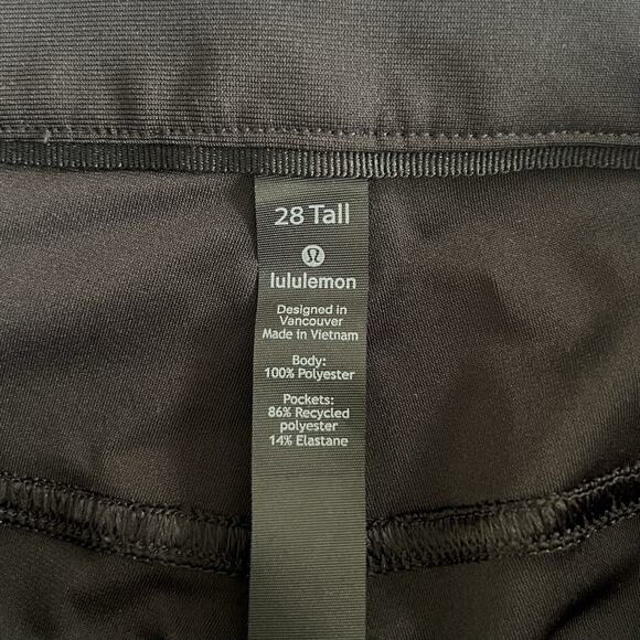 Lululemon ABC Slim Fit Black Warpstreme 37” Tall Golf Pants - Picture 6 of 7